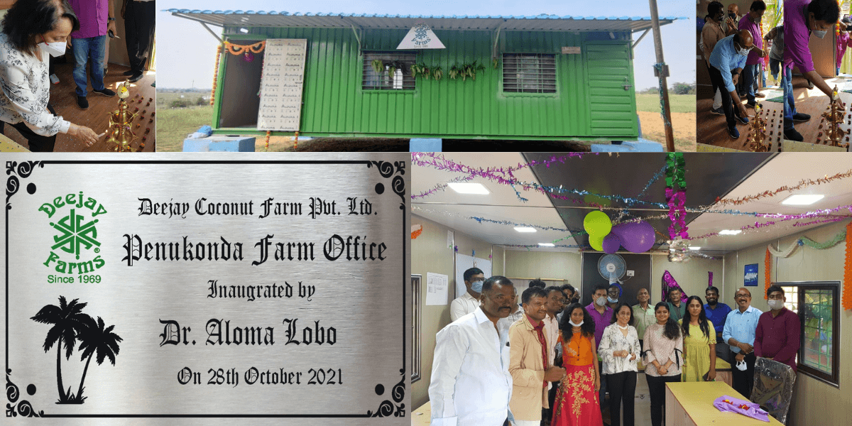 Inauguration of our Penukonda Farm Office